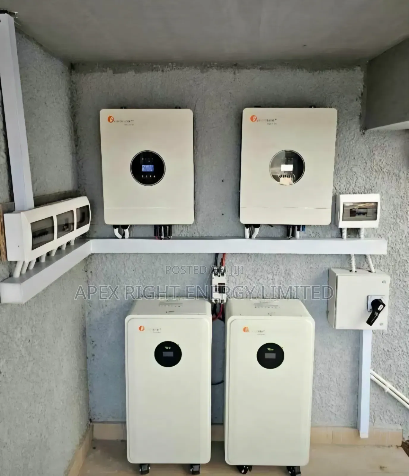 24kva Felicity Hybrid+30kwh Felicity Lithium+24pcs-650watts Panel