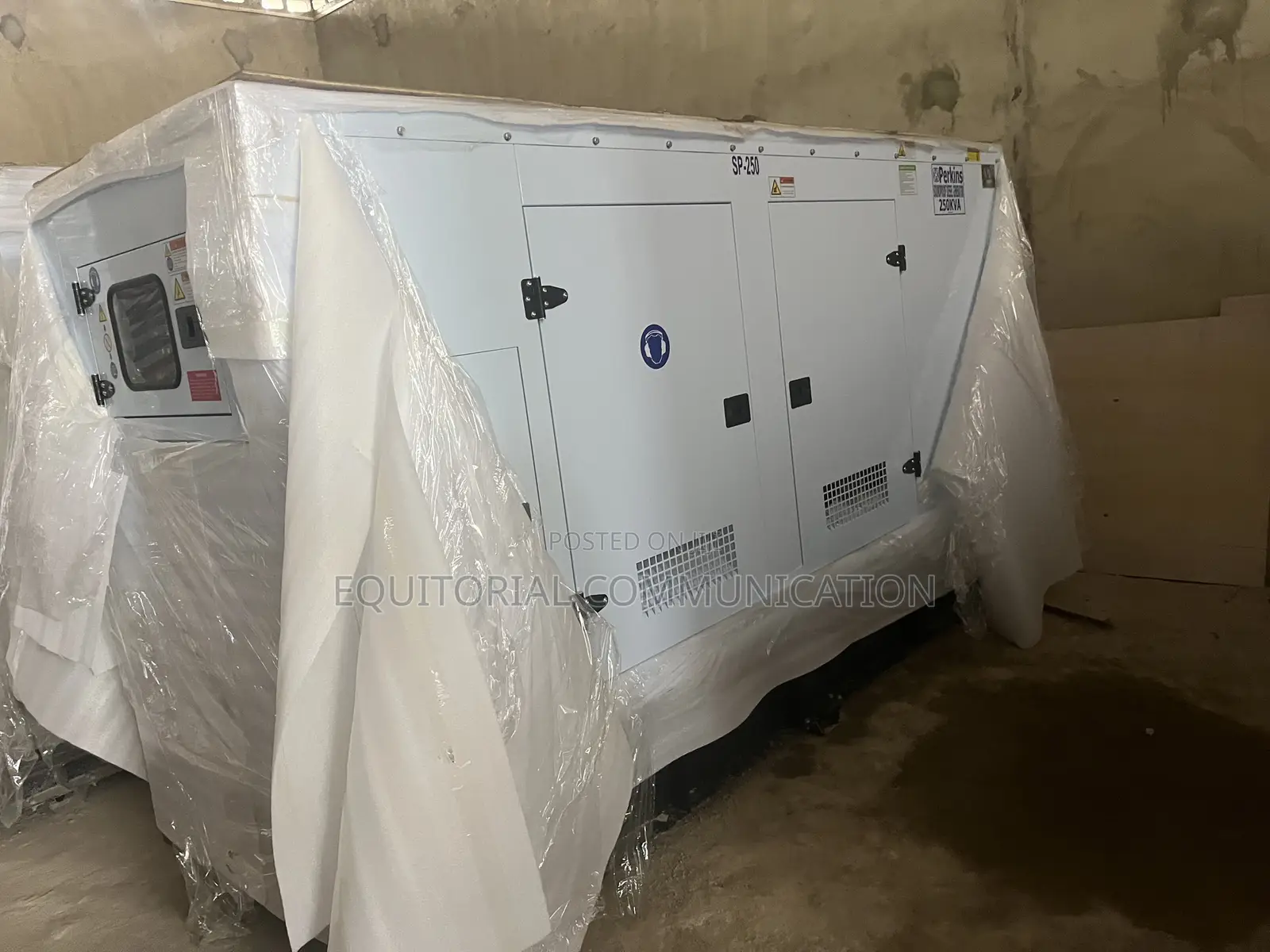 Perkins 250KVA Power Supply Generator
