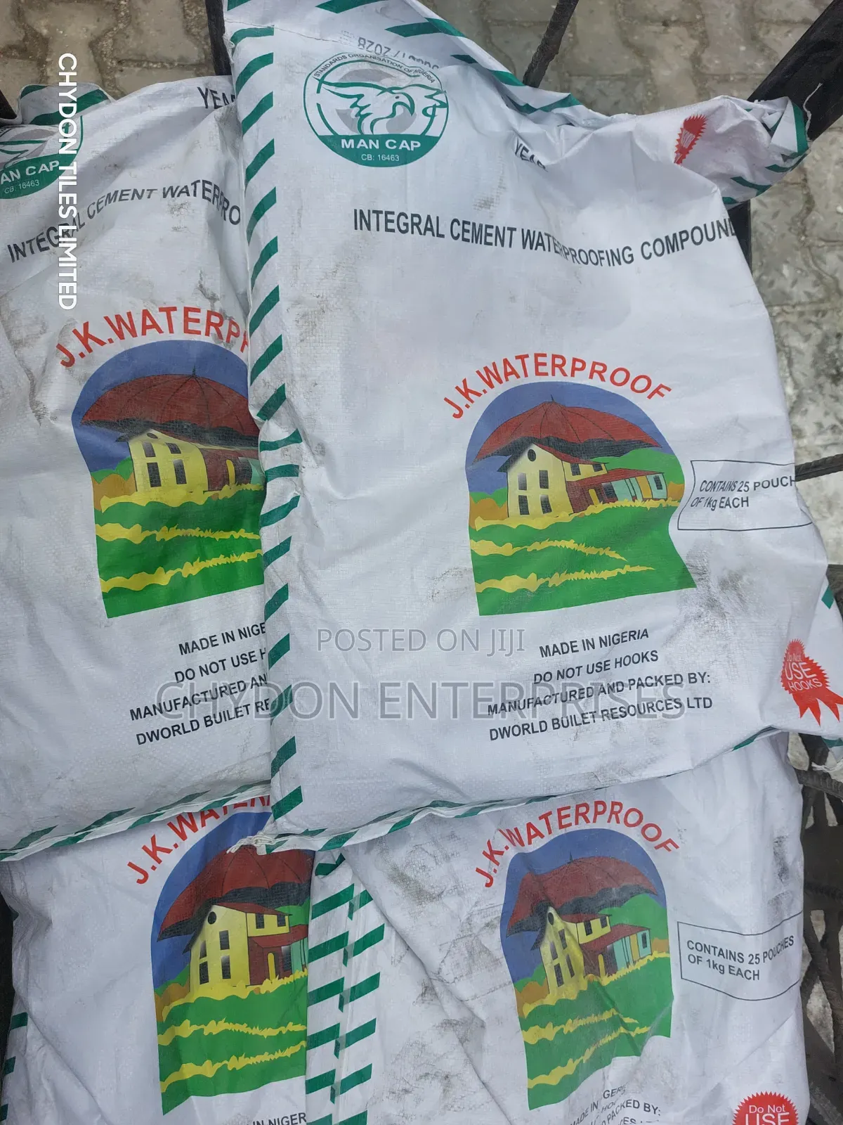 Jk Water Proof Cement Original Product 25kg