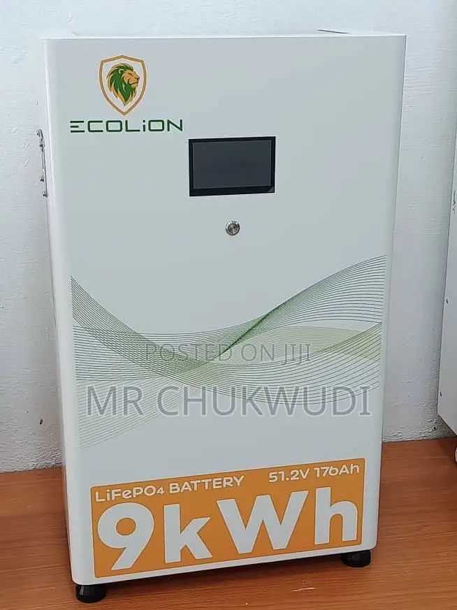 9kw 51.2v Ecolion Solar Lithium Batteries Is Available