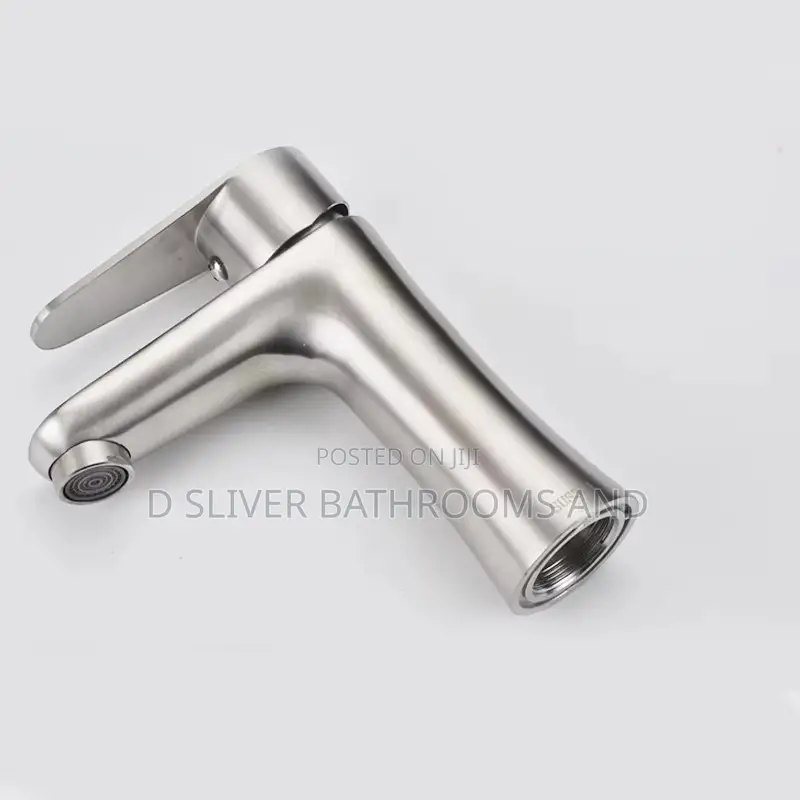 Stainless Steel Basin Mixer Tap - Single Lever