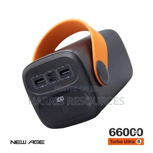 New Age Turbo Ultra 6 66,000mAh Polymer Power Bank
