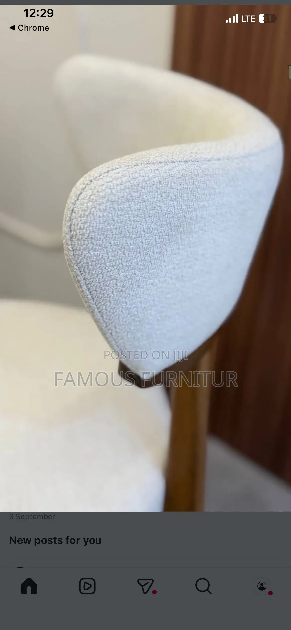 Modern Upholstered Dining Chairs Curved Backrests and Warm Wooden