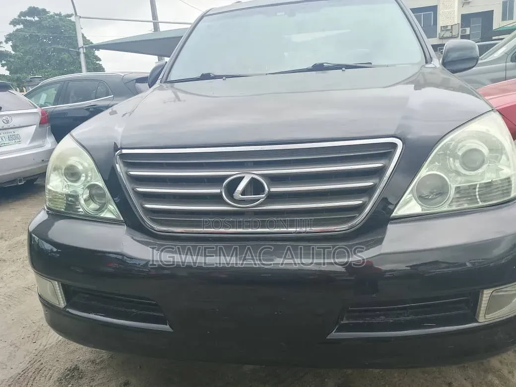 Lexus GX 470 Sport Utility 2008 Black