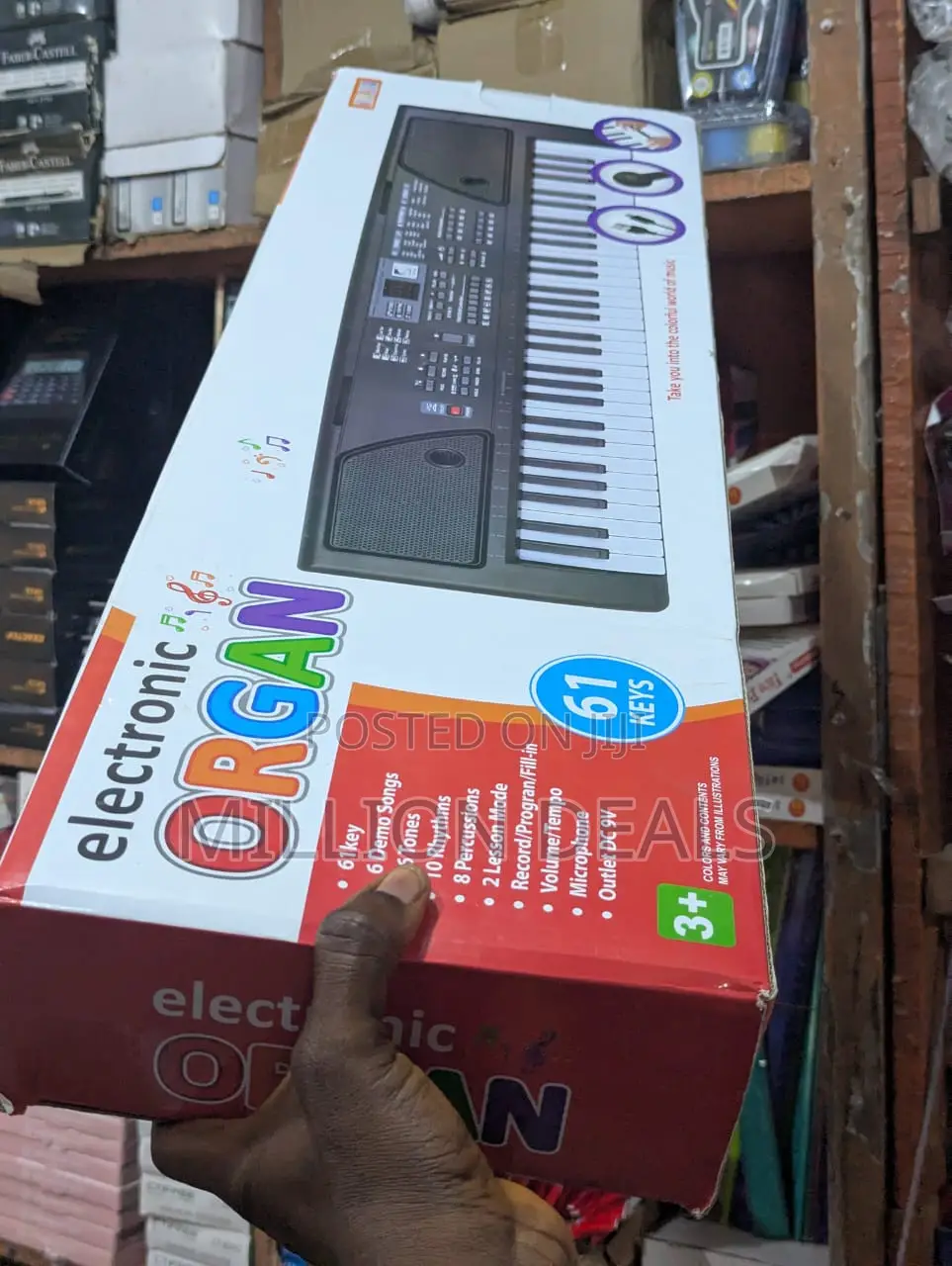 Electronic Organ 61 Keys Keyboard Kids Toy Age 3+