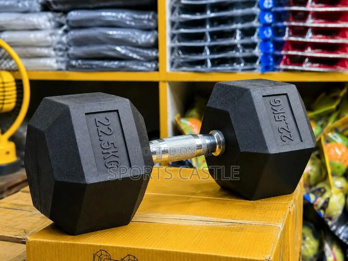 22.5kg Hex Dumbbell (2pcs)
