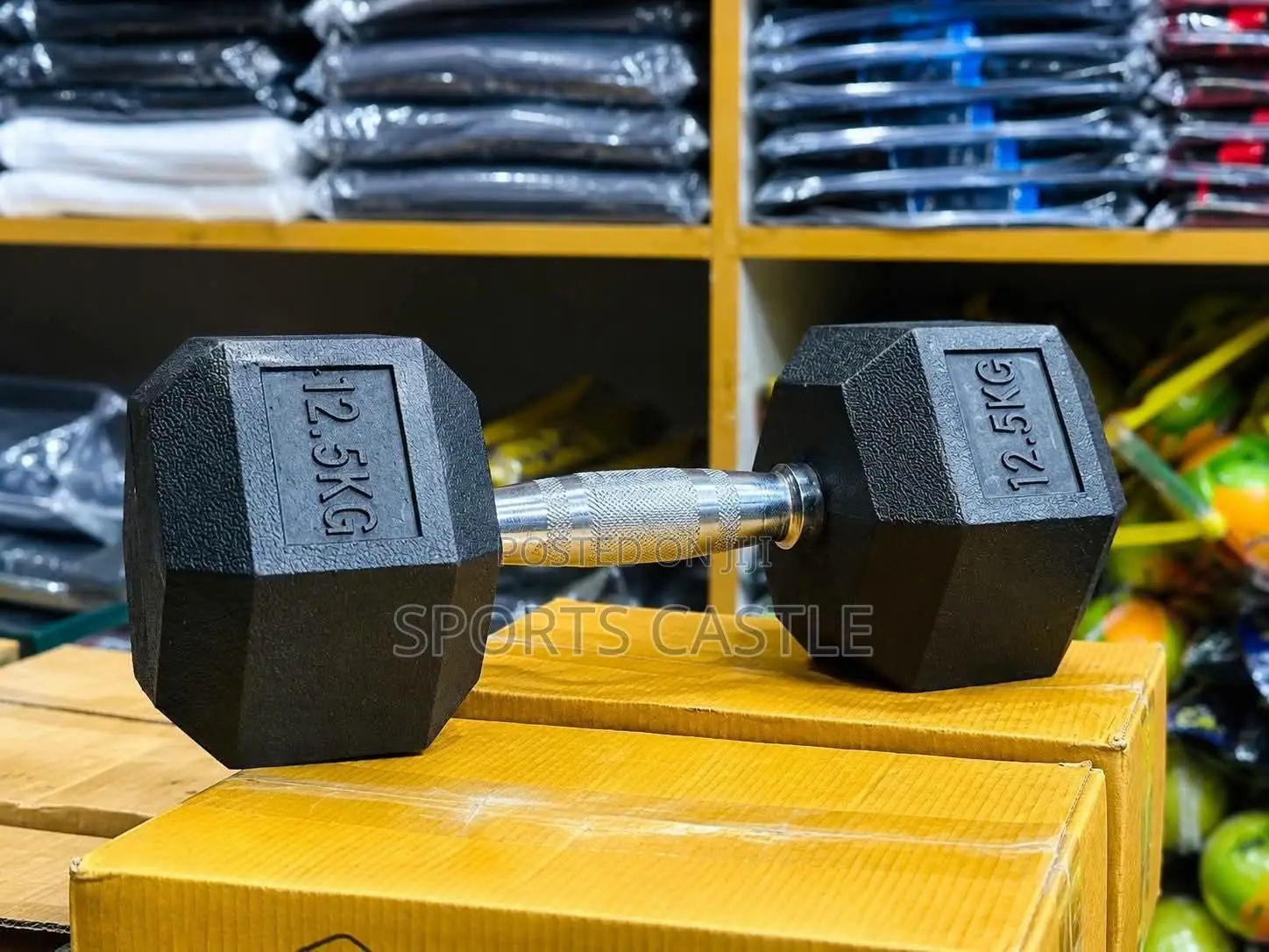 12.5kg Hex Dumbbell (2pcs)