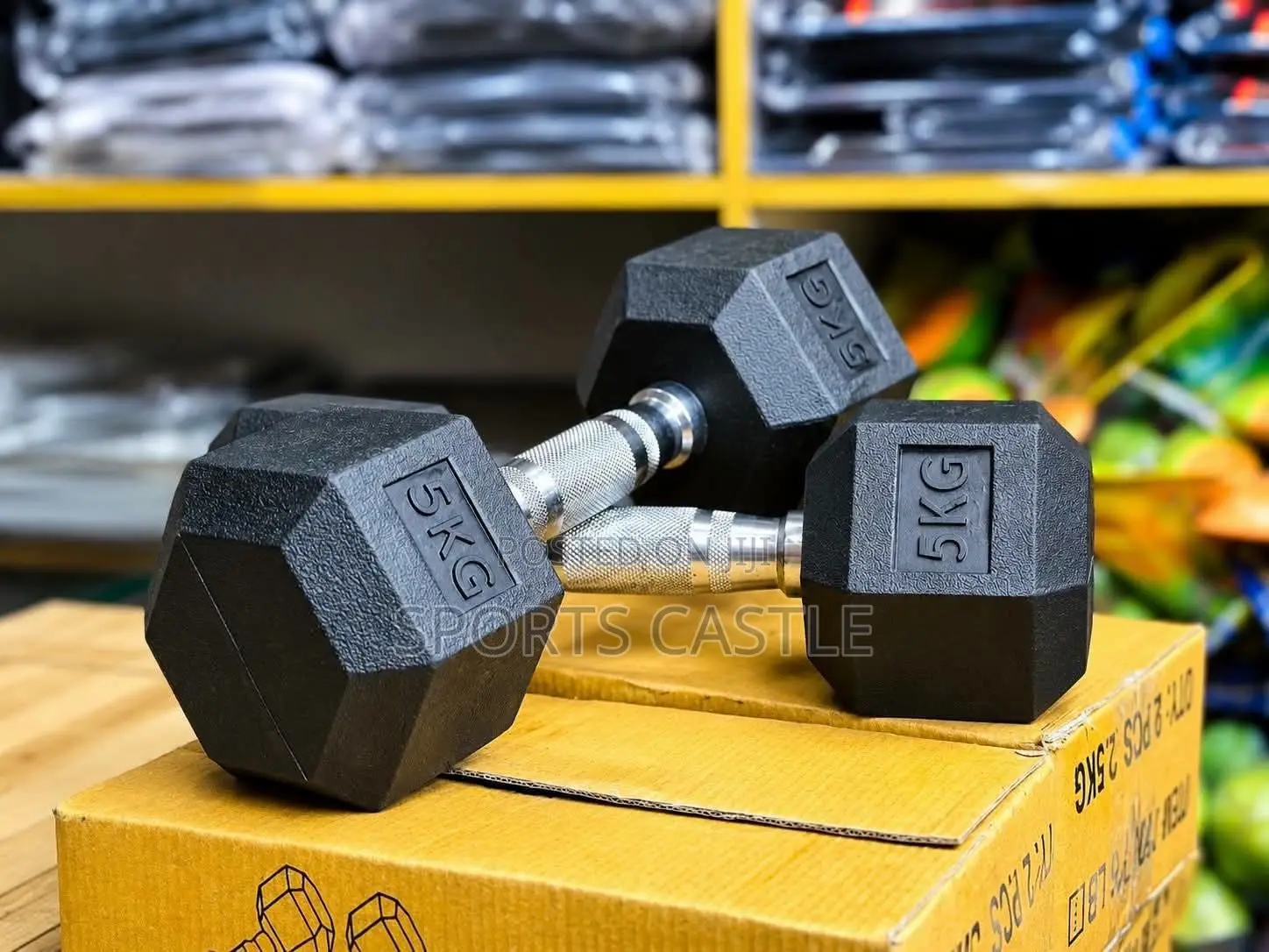 5KG Hex Dumbbell