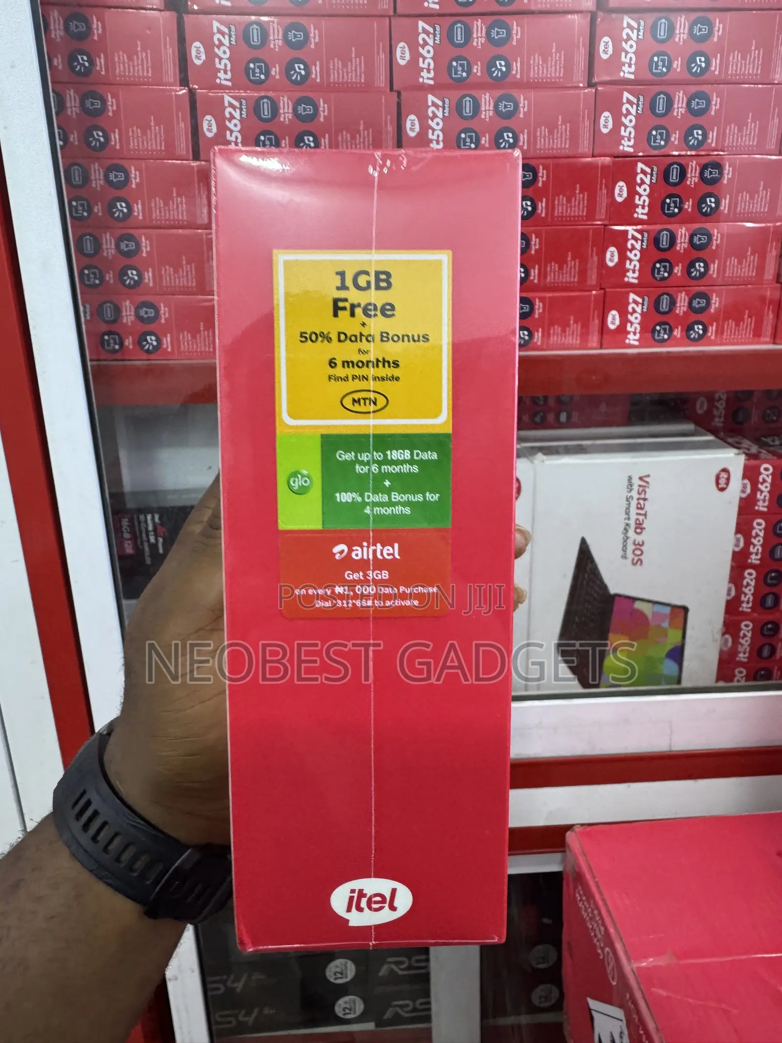 New Itel City 200 128 GB Gold