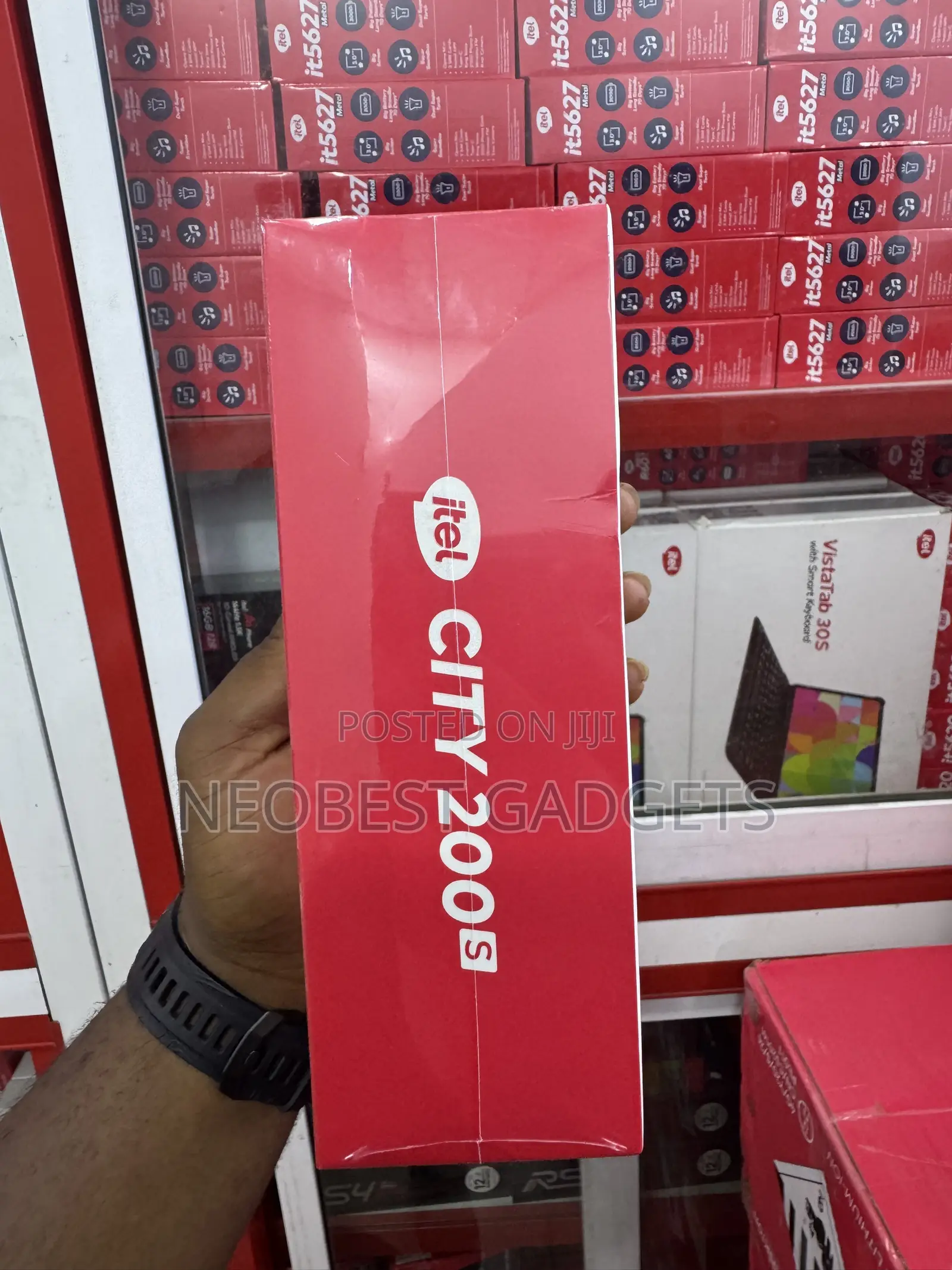 New Itel City 200 128 GB Gold