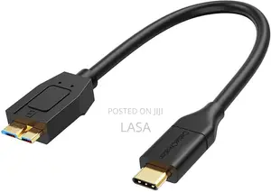 Cablecreation USB Micro B to TYPE C 3.1 to Exte.