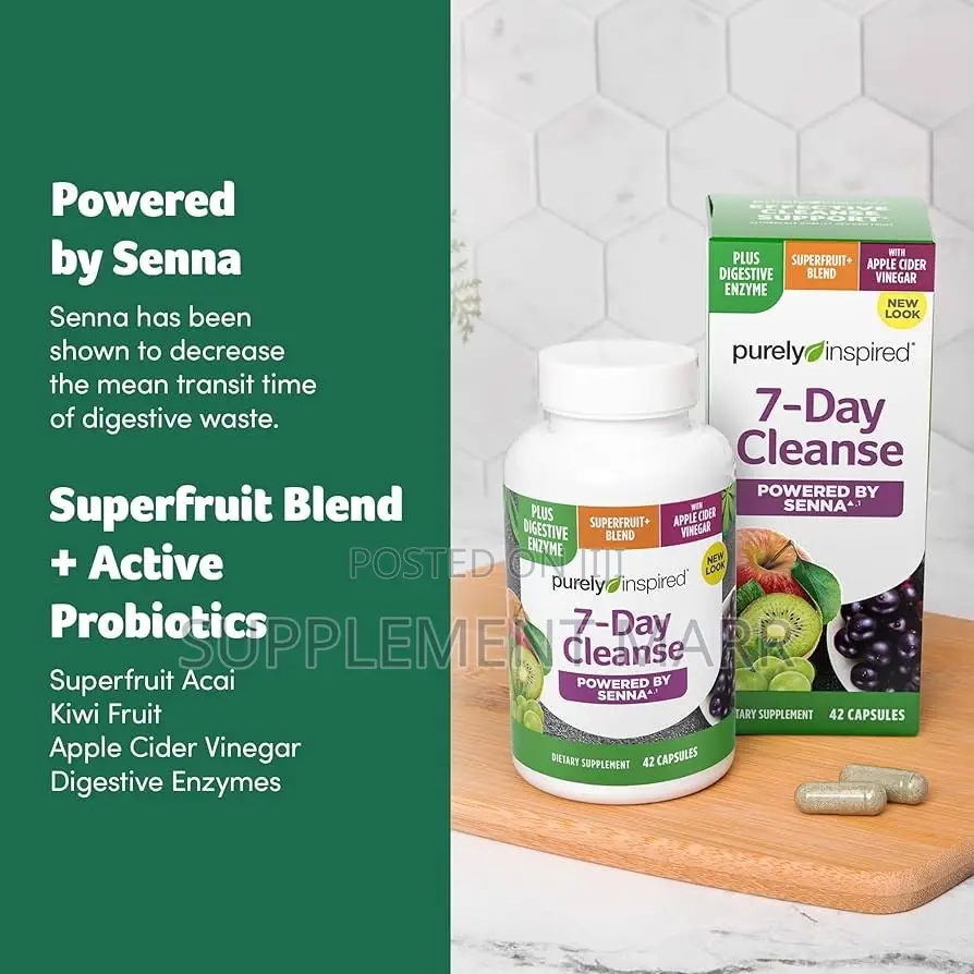 7-Day Cleanse POWERED BY SENNAA X 42 Capsules