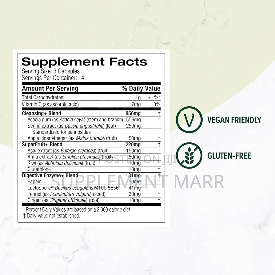 7-Day Cleanse POWERED BY SENNAA X 42 Capsules