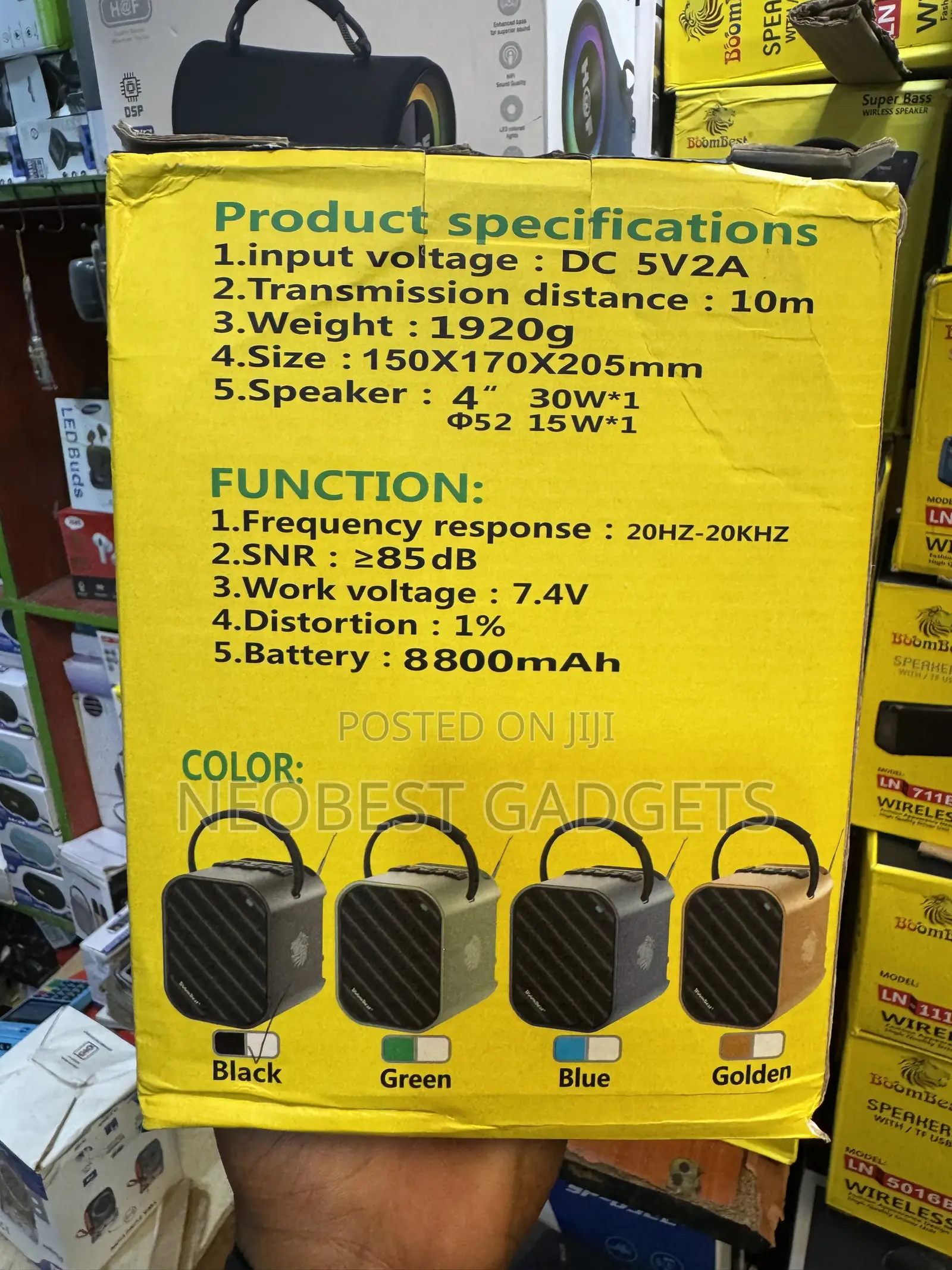 Boombest Ln-9012bt Speakers