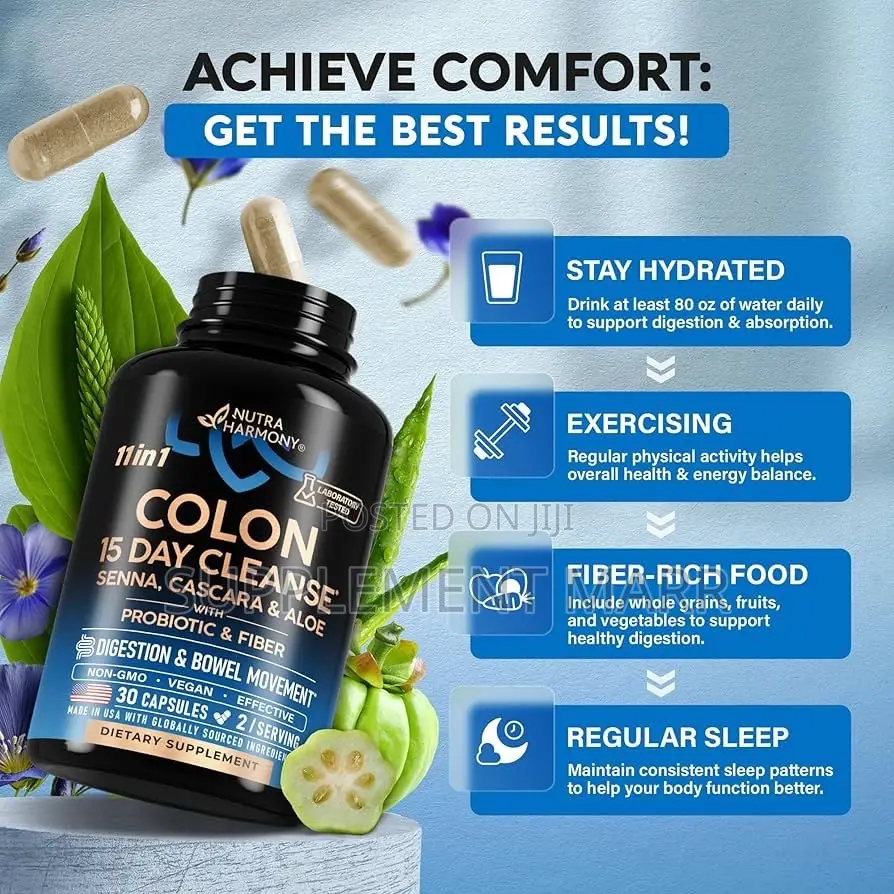 11-in-1 Colon 15 Day Cleanse - DIGESTION BOWEL MOVEMENT