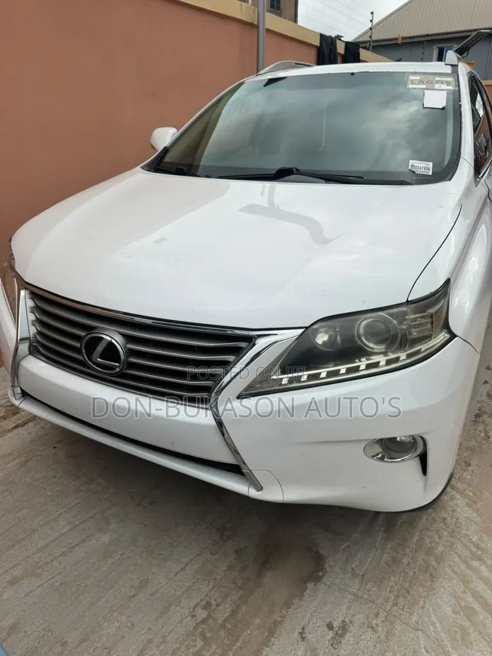 Lexus RX 350 AWD 2013 White