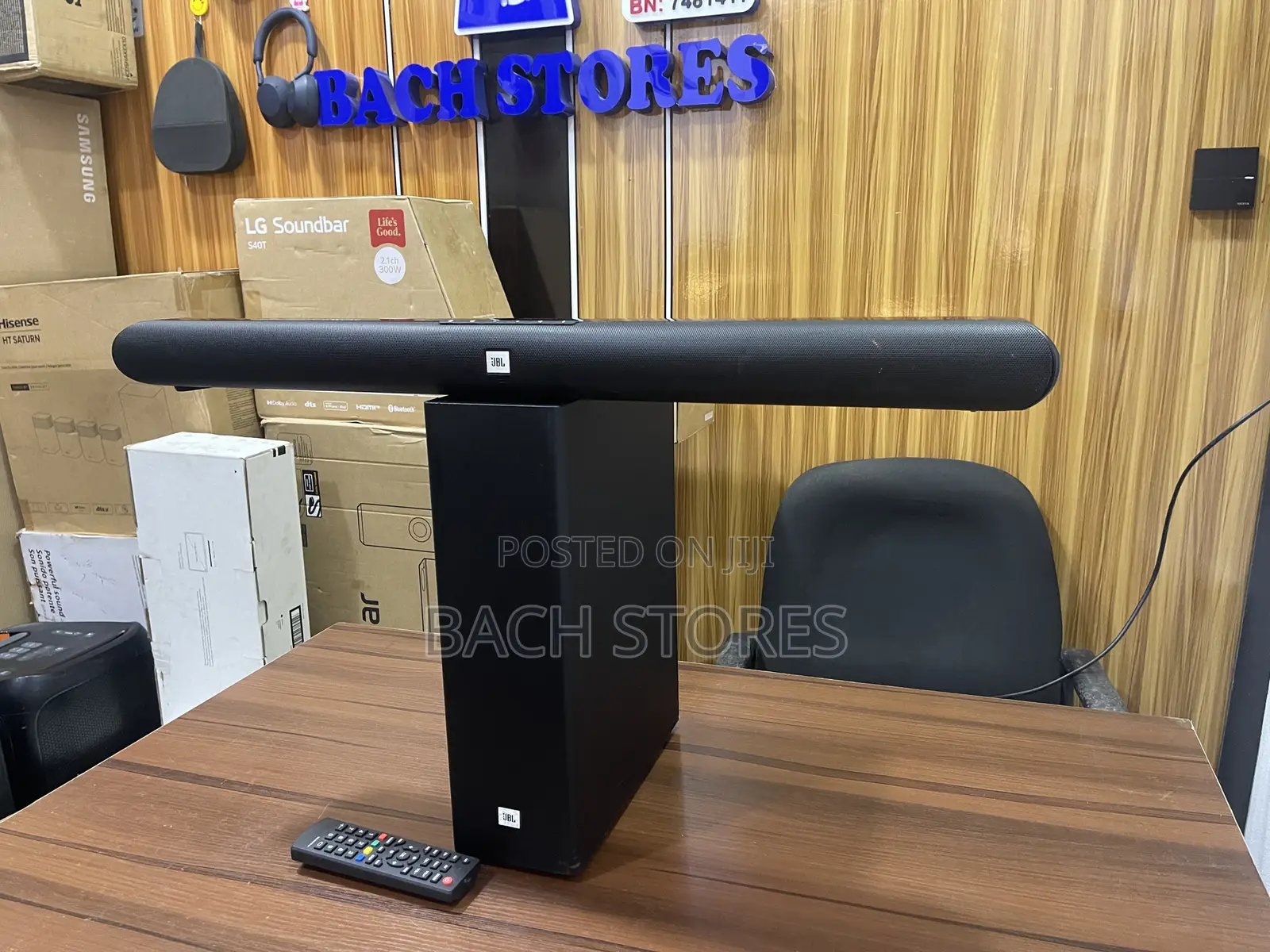 JBL Cinema Sb150 Wireless Soundbar With Compacted Subwoofer