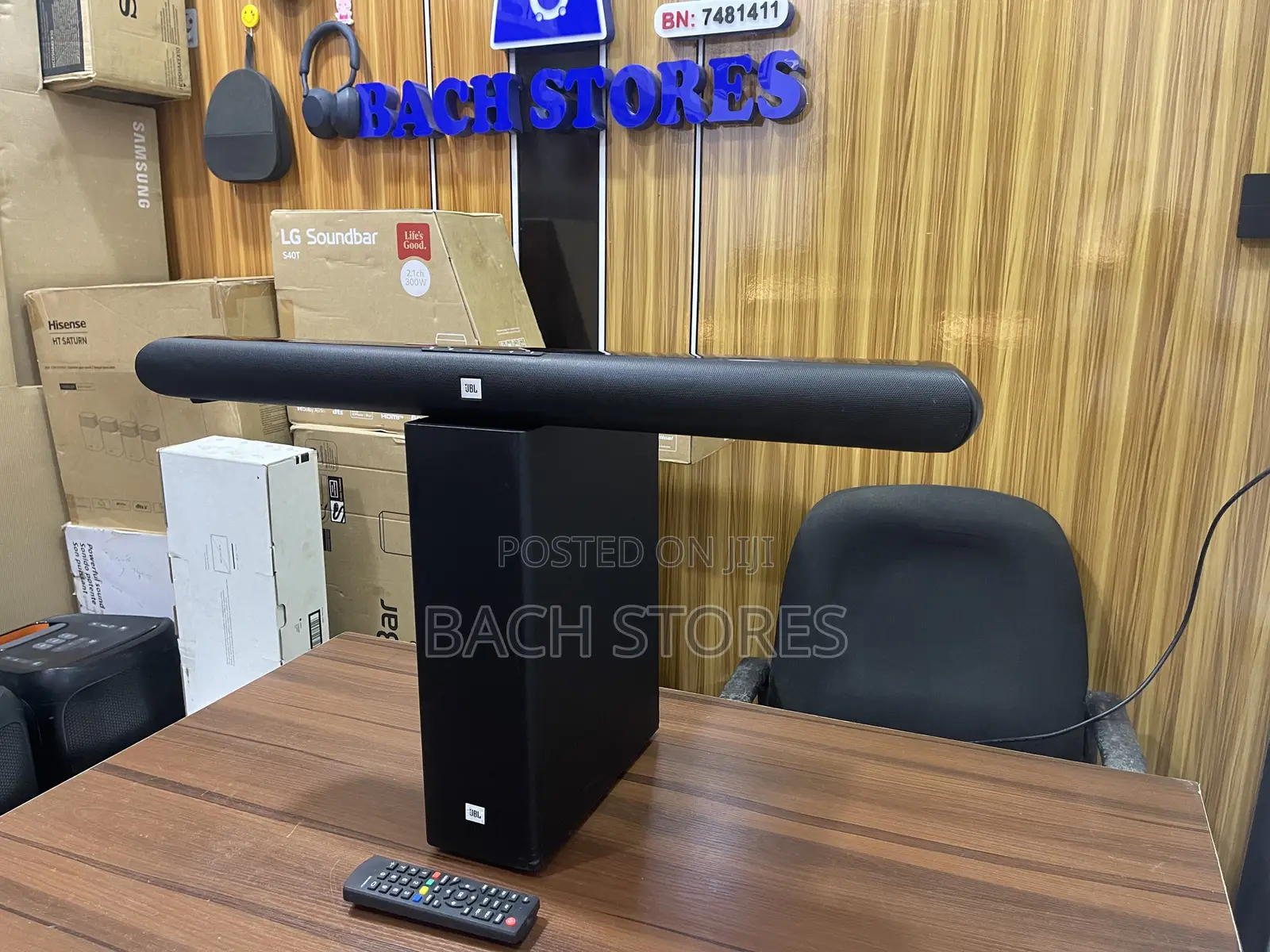 JBL Cinema Sb150 Wireless Soundbar With Compacted Subwoofer