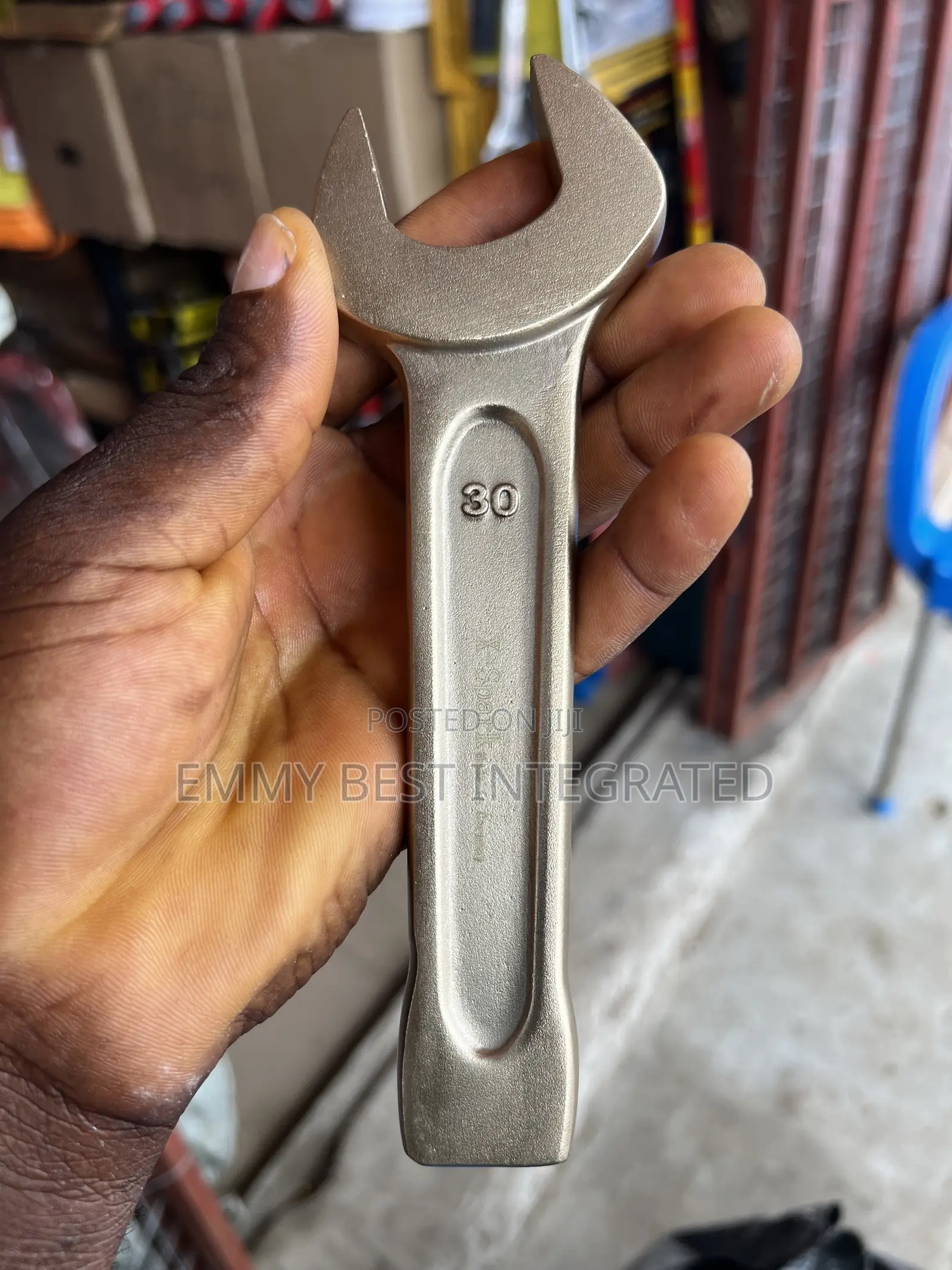 30mm Non-Sparking Open-End Slogging Wrench