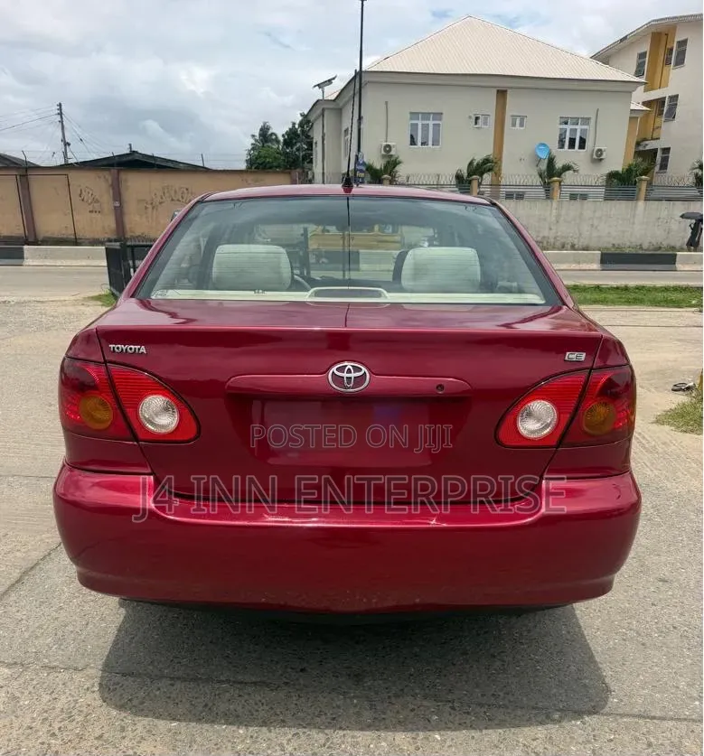 Toyota Corolla 2008 Red