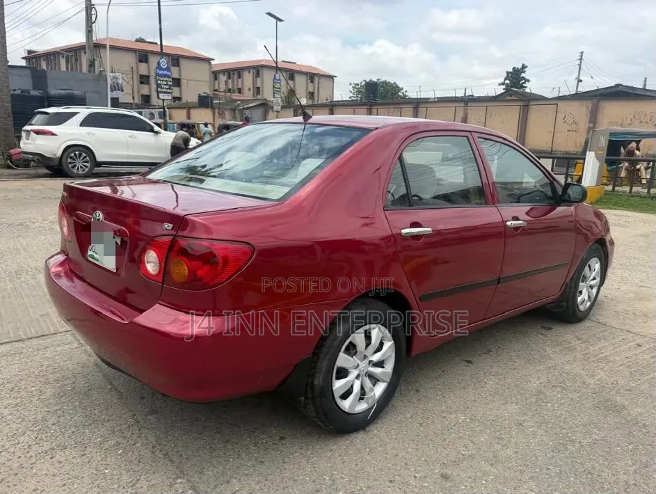 Toyota Corolla 2008 Red