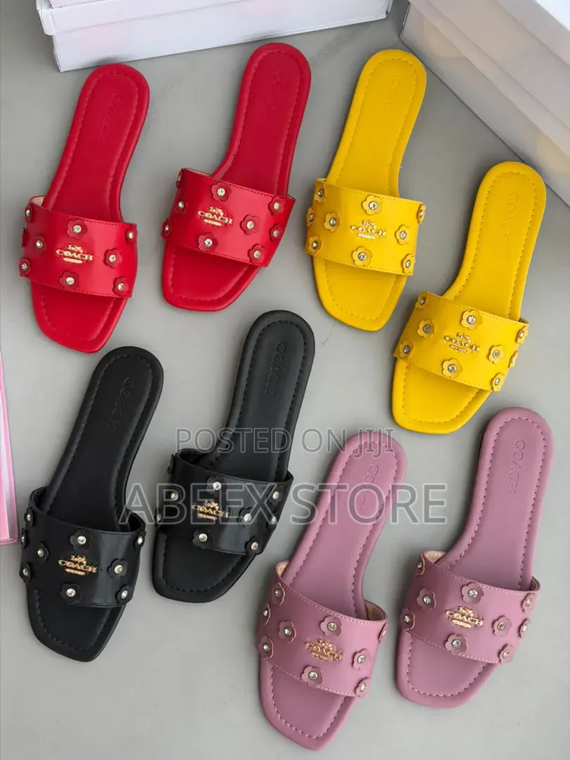 High Quality Coach Slippers