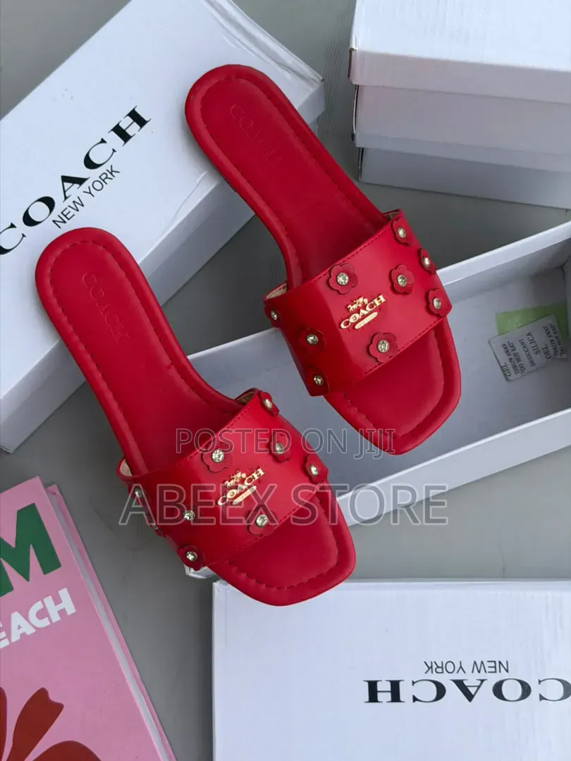 High Quality Coach Slippers