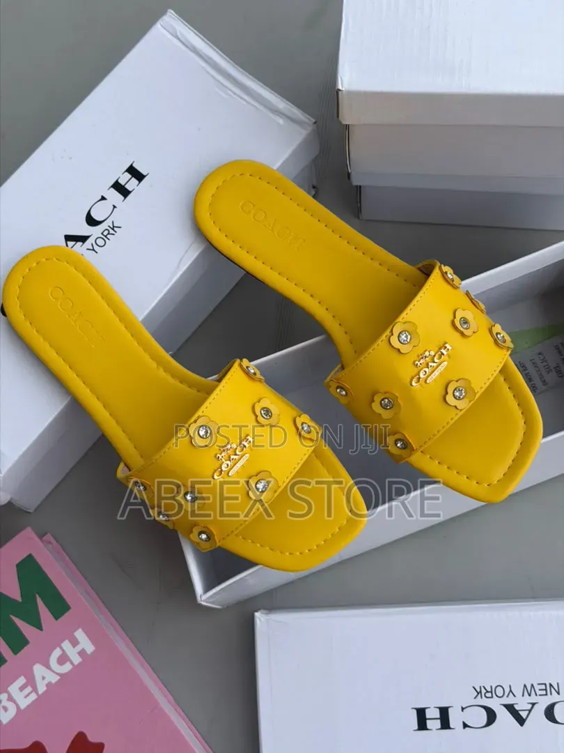 High Quality Coach Slippers