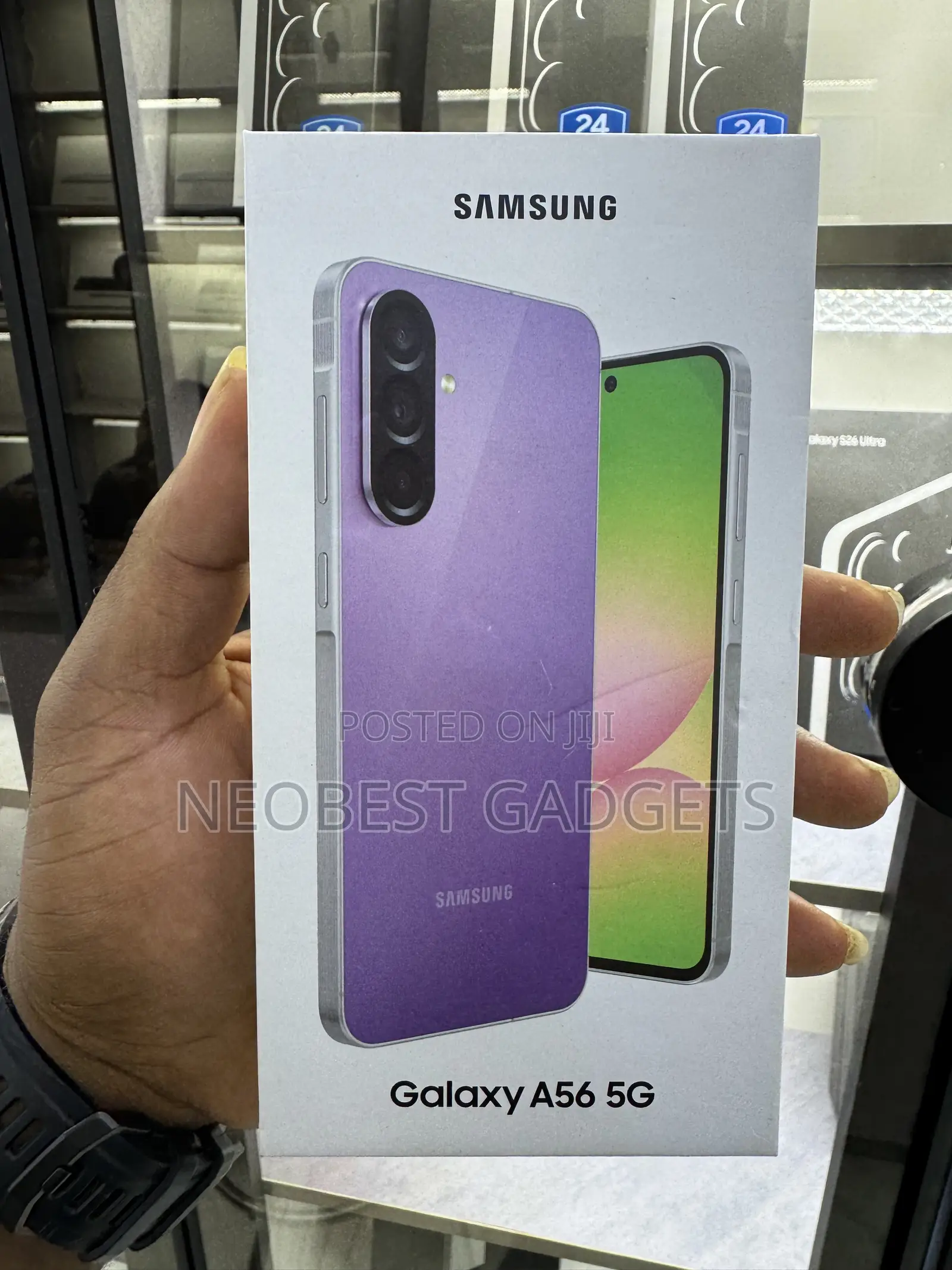 New Samsung Galaxy A56 256 GB Purple