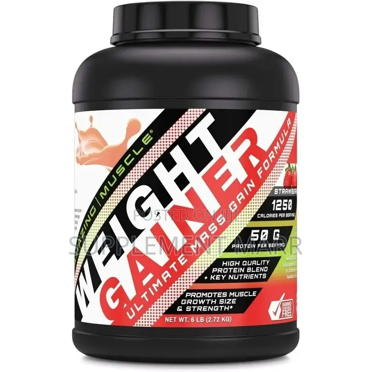 Weight Gainer – 6 Lb – Supports Lean Muscle Growth Workout Recovery
