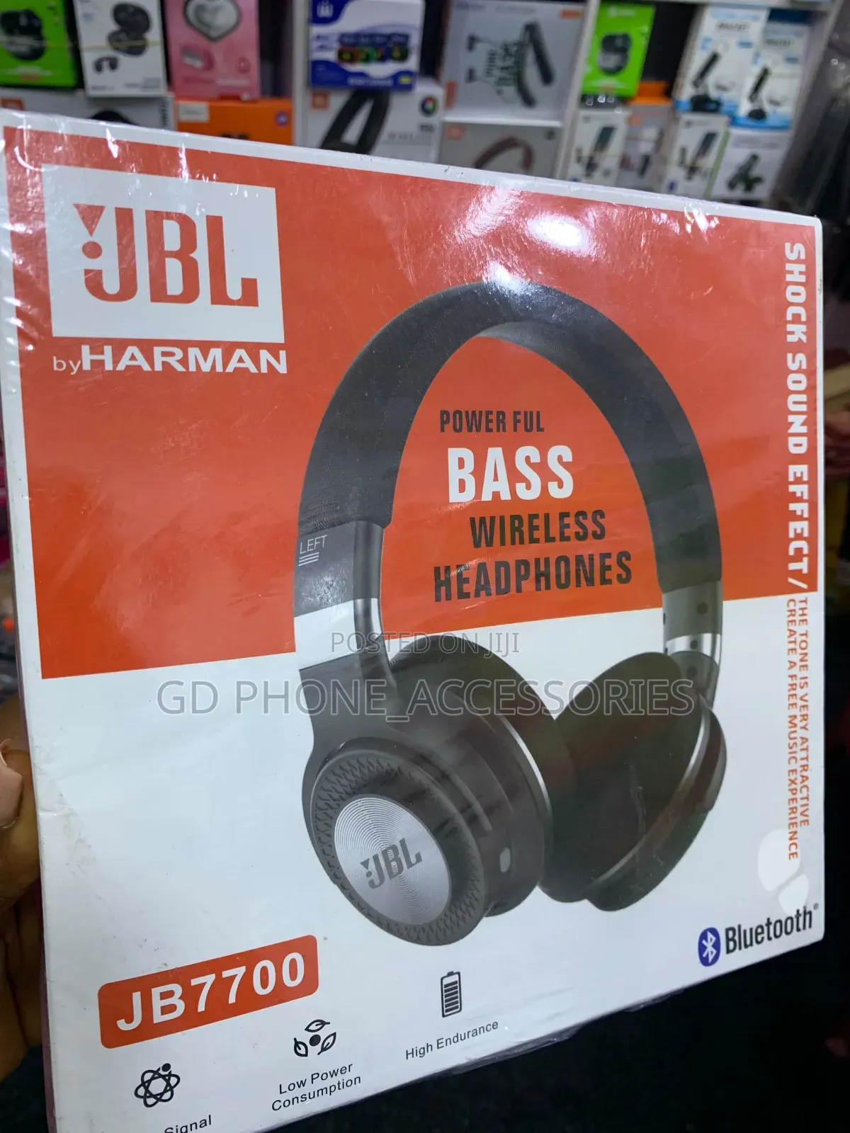 JBL JB7700 Powerful Bass Wireless Bluetooth Headphones