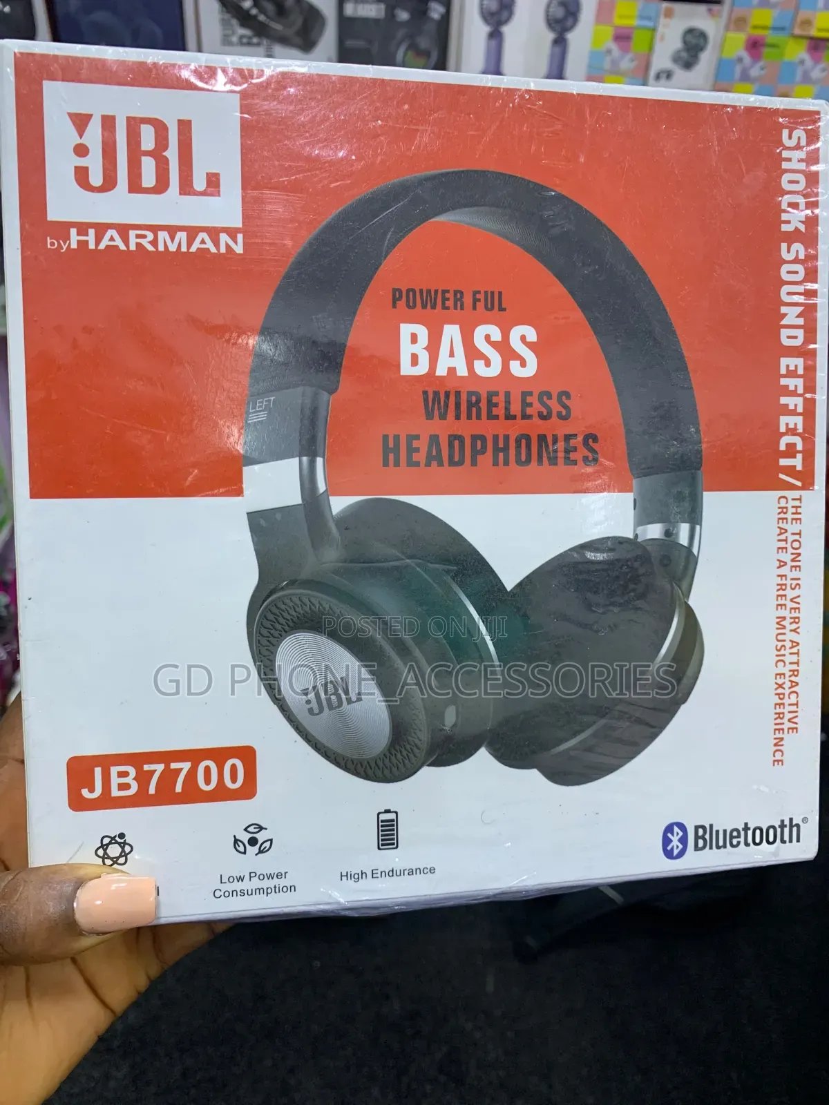 JBL JB7700 Powerful Bass Wireless Bluetooth Headphones