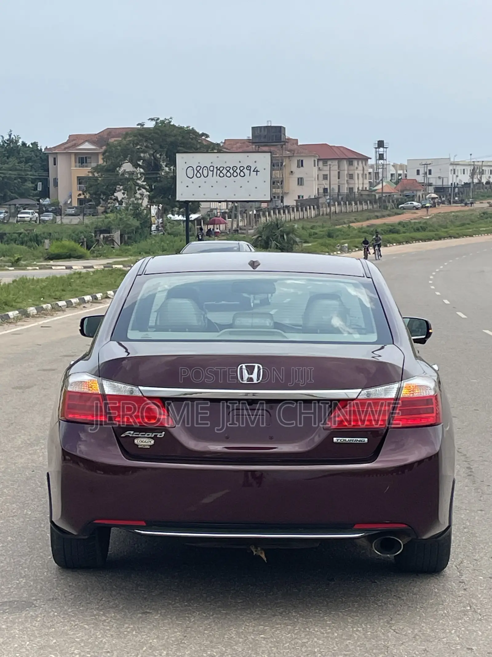 Honda Accord 2014 Maroon