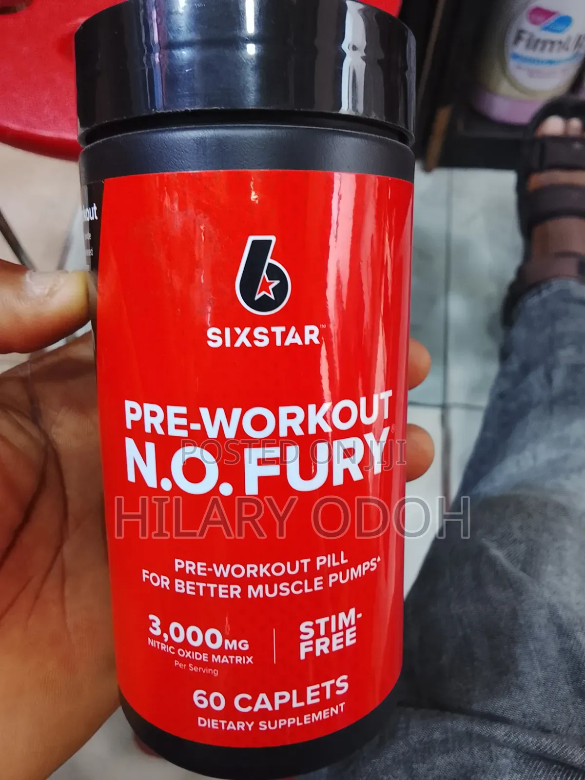 Six Star Pre-Workout N.O. Fury