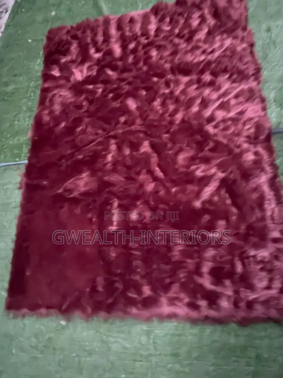 Pure White Fluffy Center Rugs Available in Different Colours