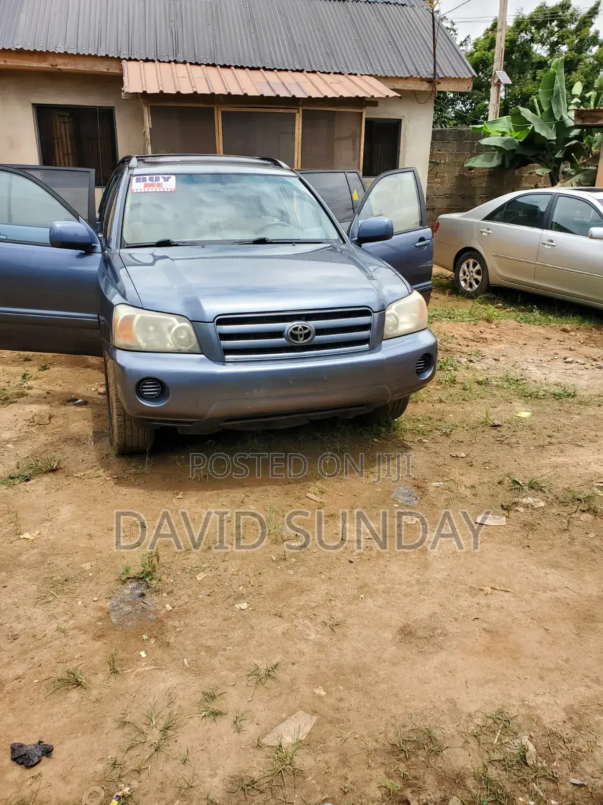 Toyota Highlander V6 FWD 2004 Blue