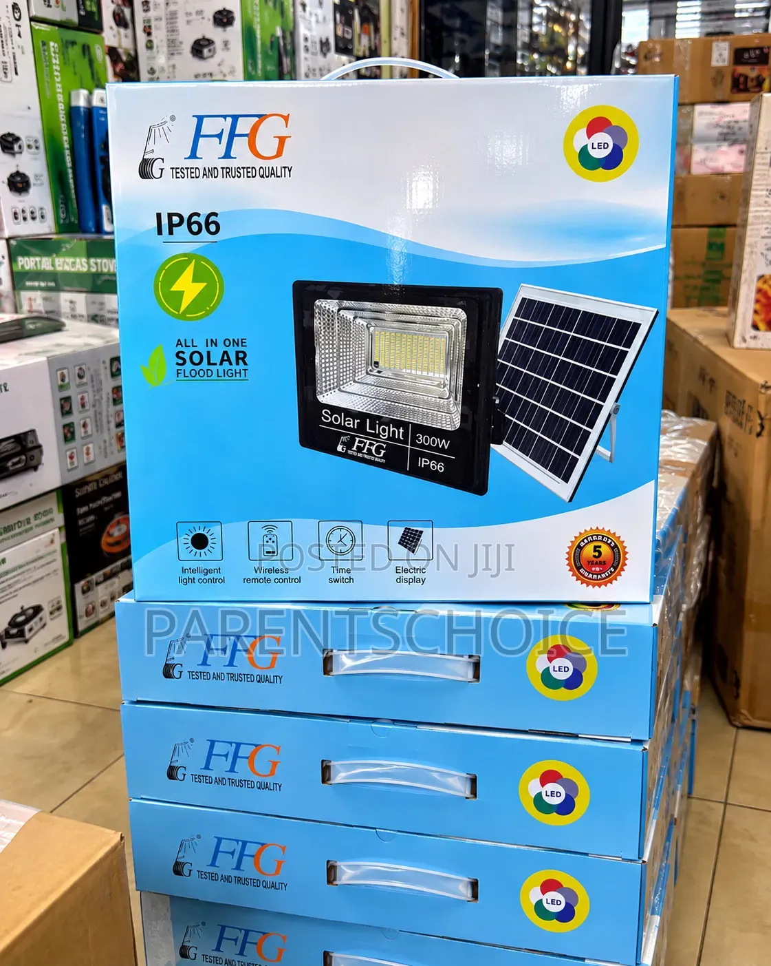 FFG 300W Solar Flood Light