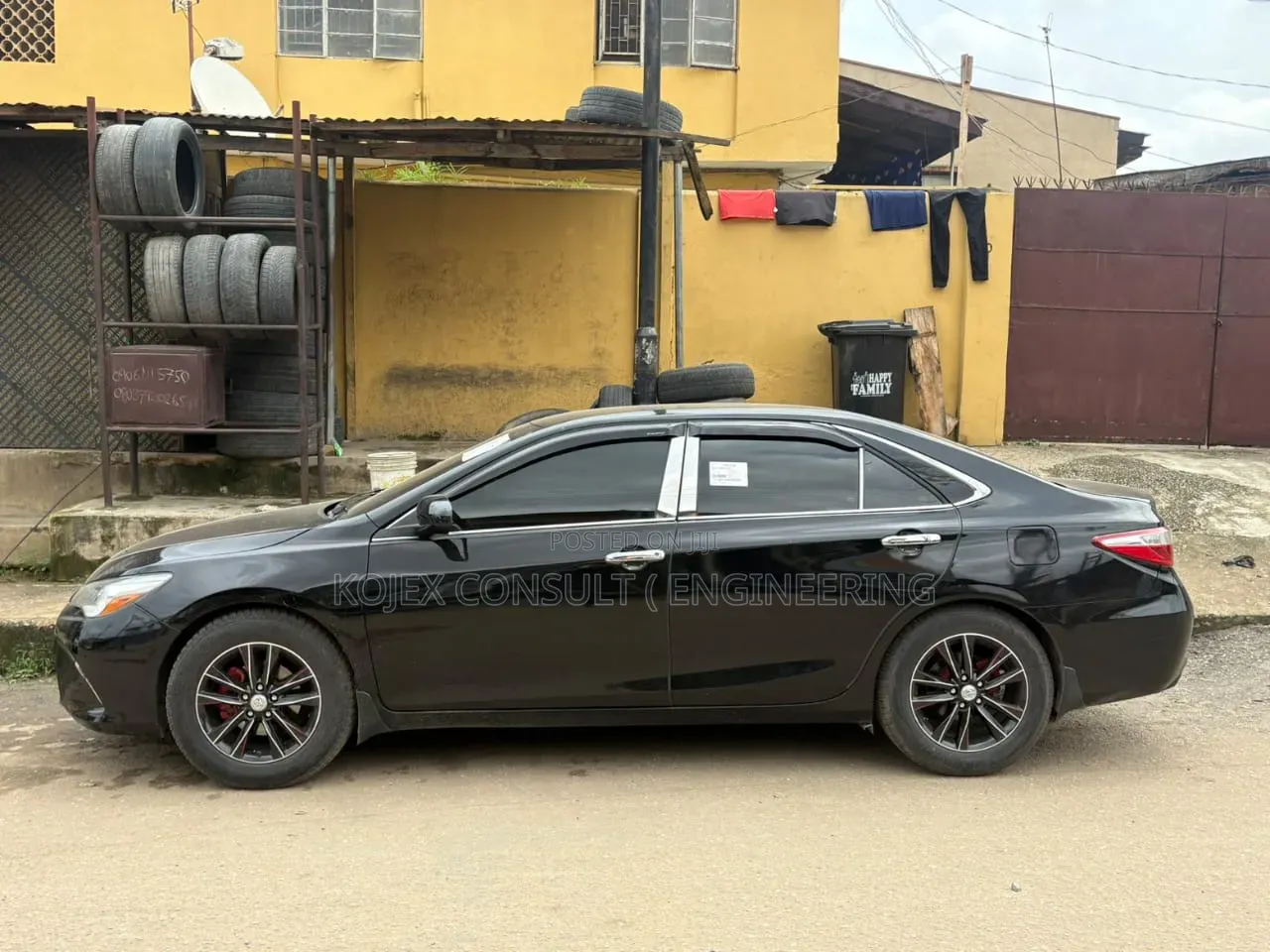 Toyota Camry SE 4dr Sedan (2.5L 4cyl 6A) 2016 Black