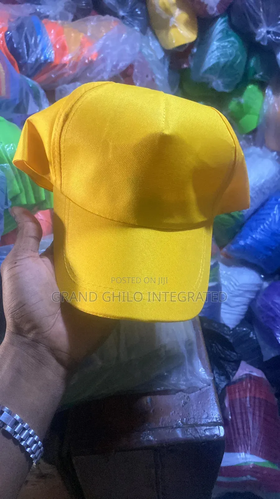 Quality Plain Polyester Face Cap