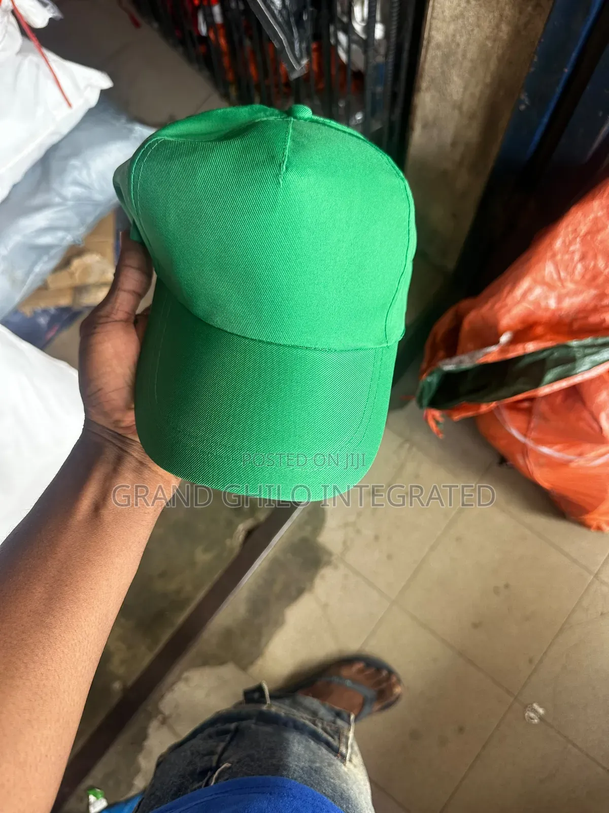 Quality Plain Polyester Face Cap