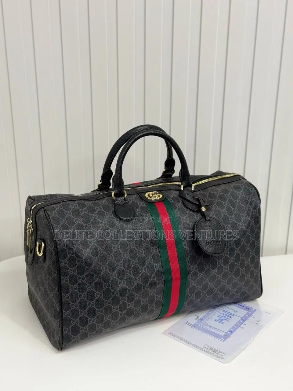 Genuine Leather of Gucci and Louis Vuitton as wellTraveling Bag