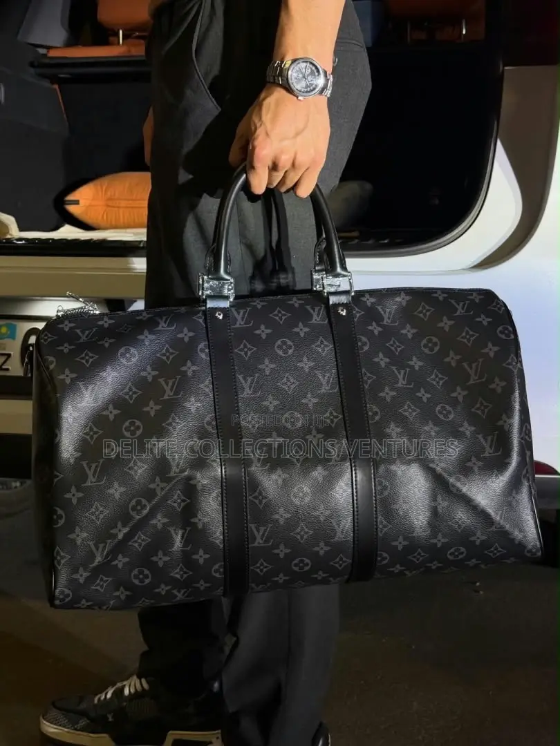 Genuine Leather of Gucci and Louis Vuitton as wellTraveling Bag