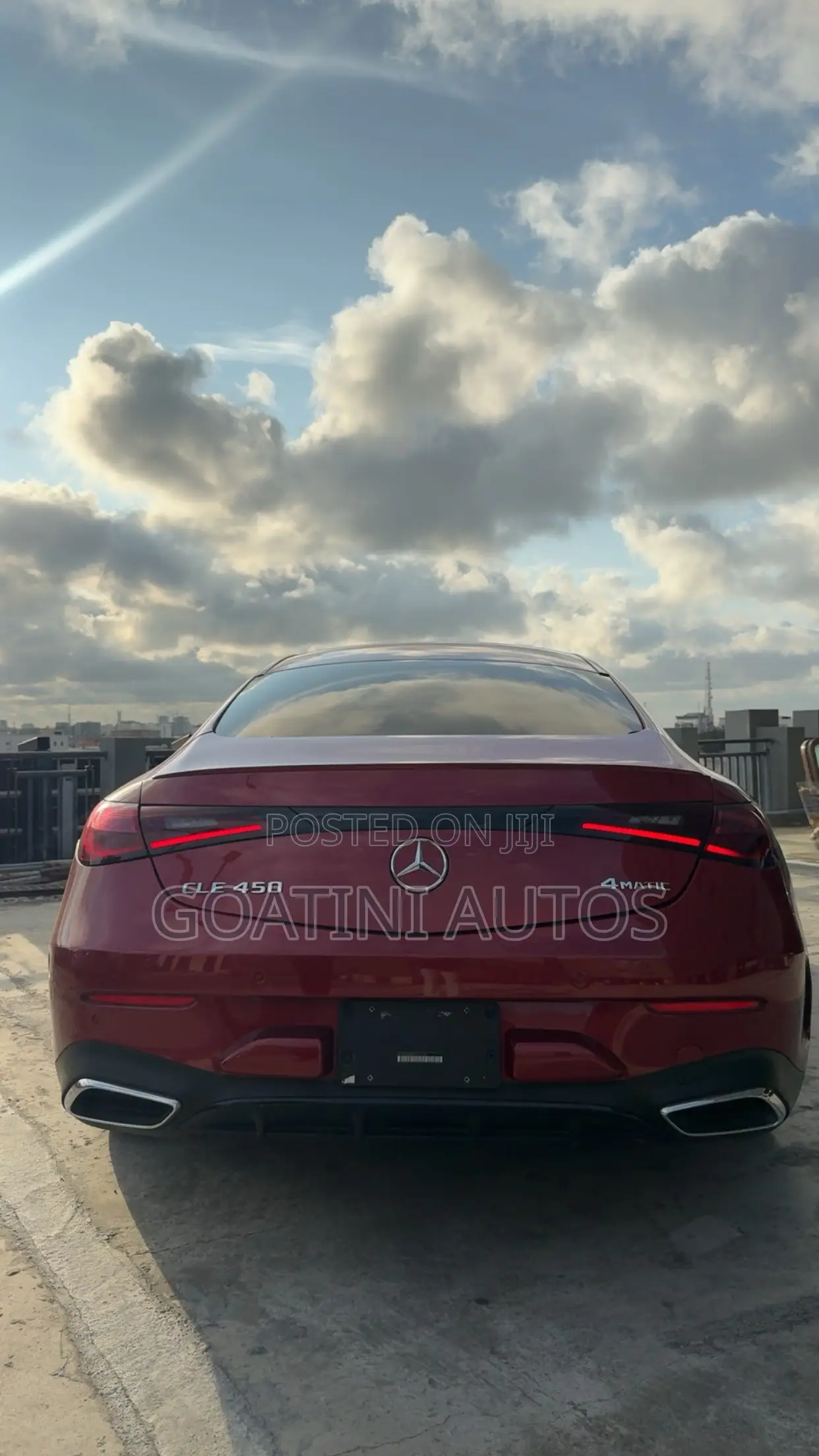 Mercedes-Benz CLE CLE 450 4MATIC Coupe 2024 Red