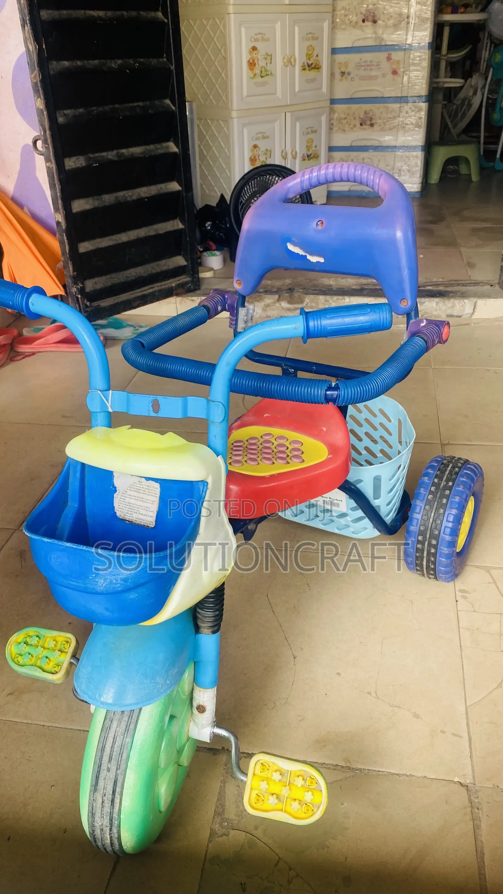 Toddler Bicycle With Basket