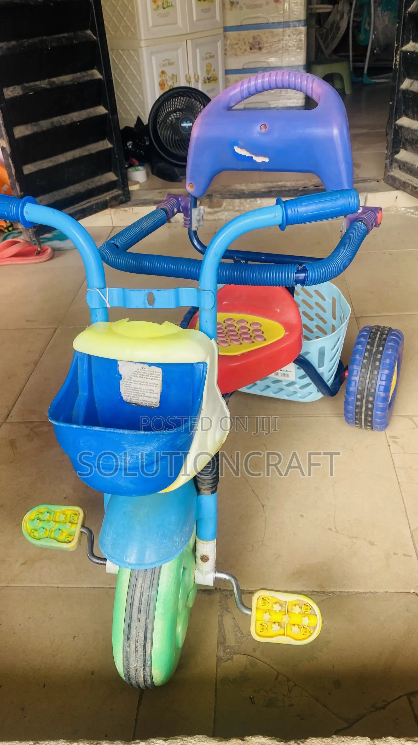Toddler Bicycle With Basket