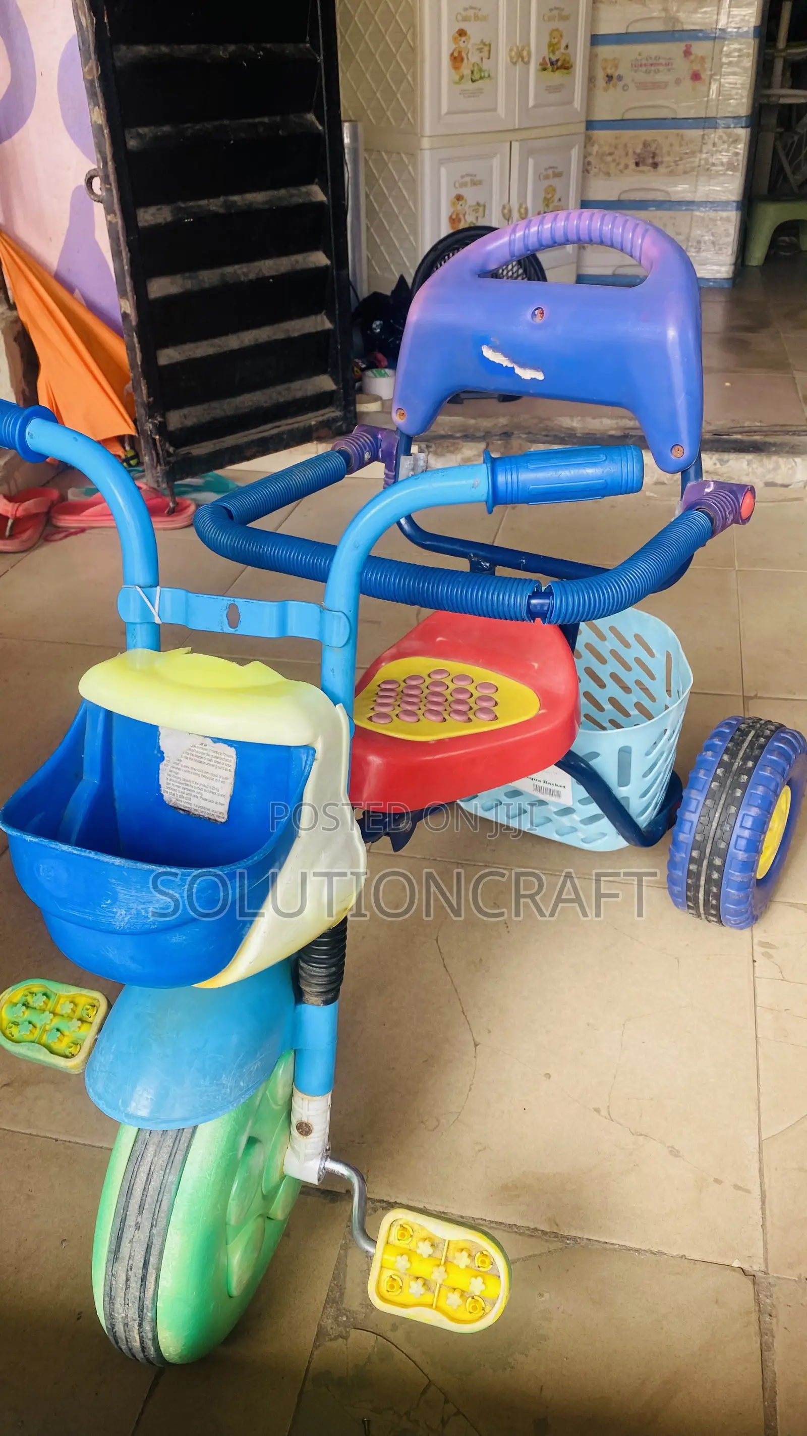 Toddler Bicycle With Basket