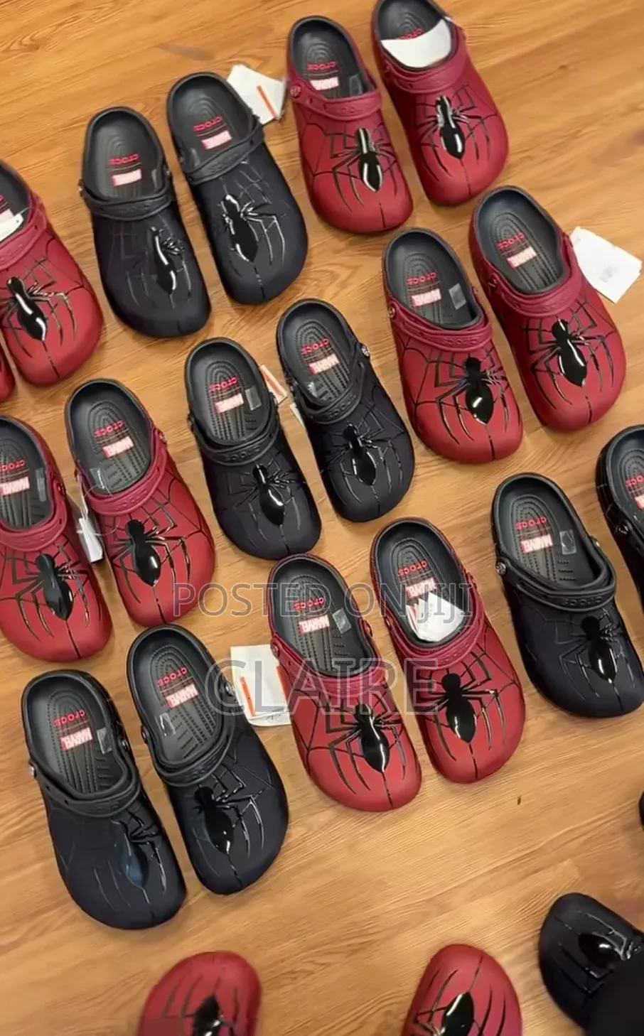 Spiderman Crocs