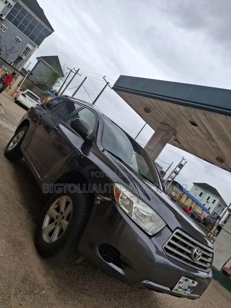 Toyota Highlander 2008 Gray