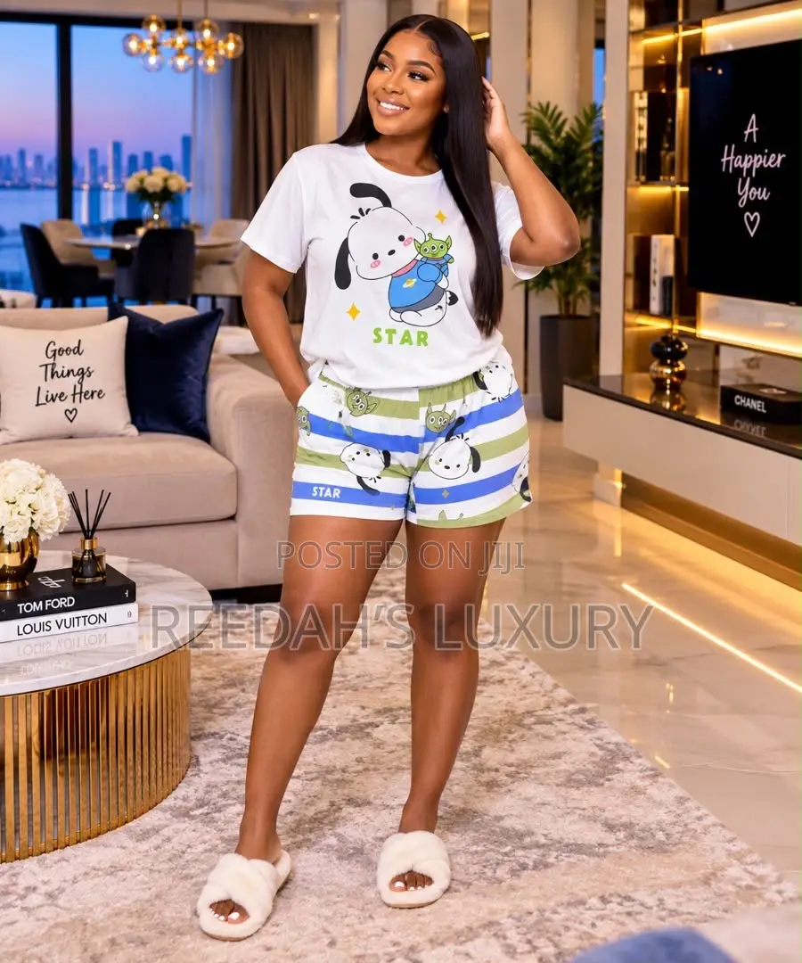 Playful Graphic Lounge Set