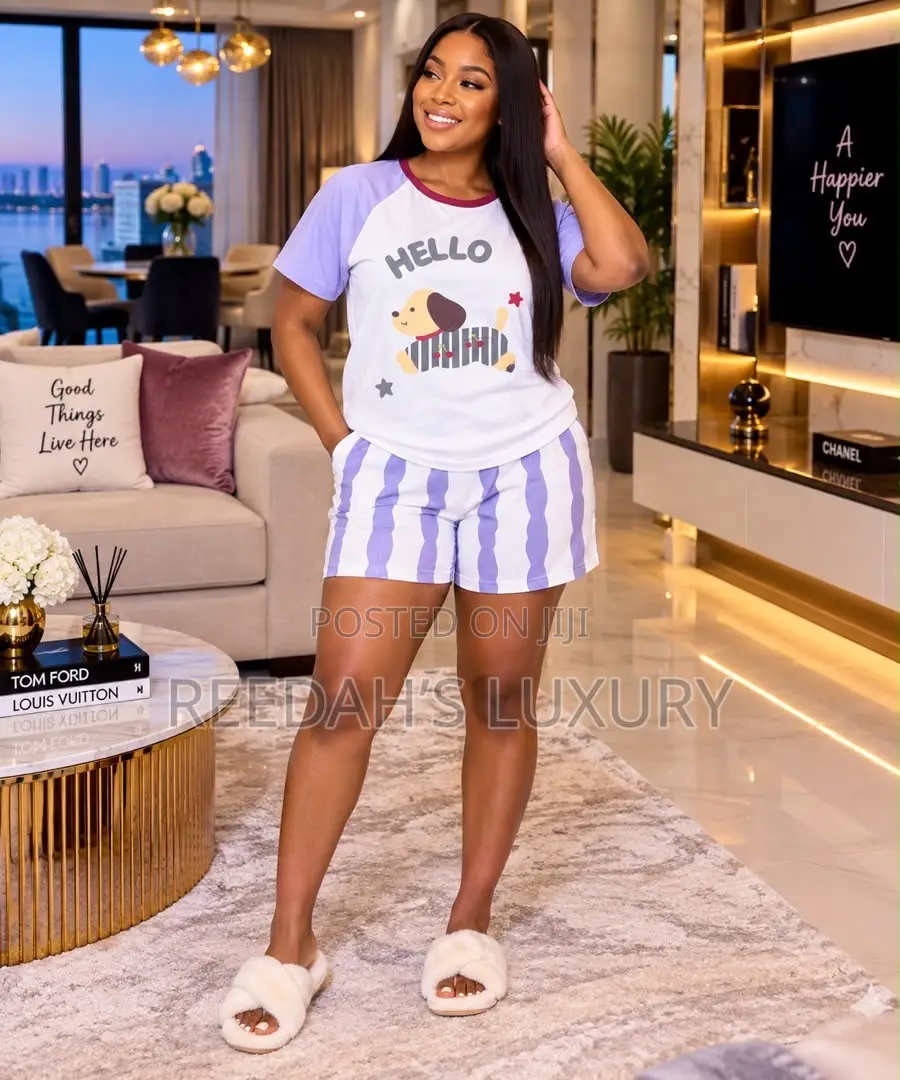 Playful Graphic Lounge Set
